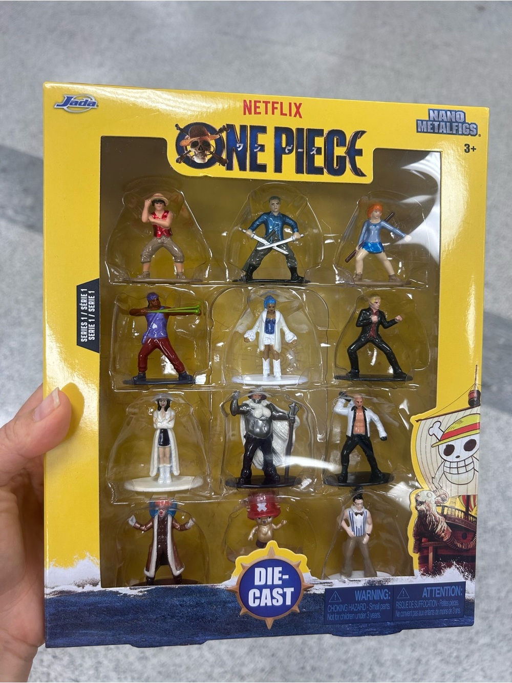 Limited Edition One Piece Nano Metalfigs Die-Cast Figure 12 pcs Set